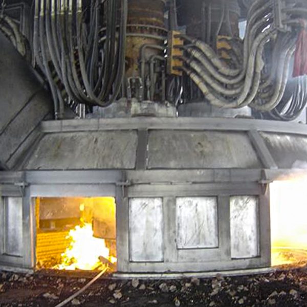 submerged arc furnace roof