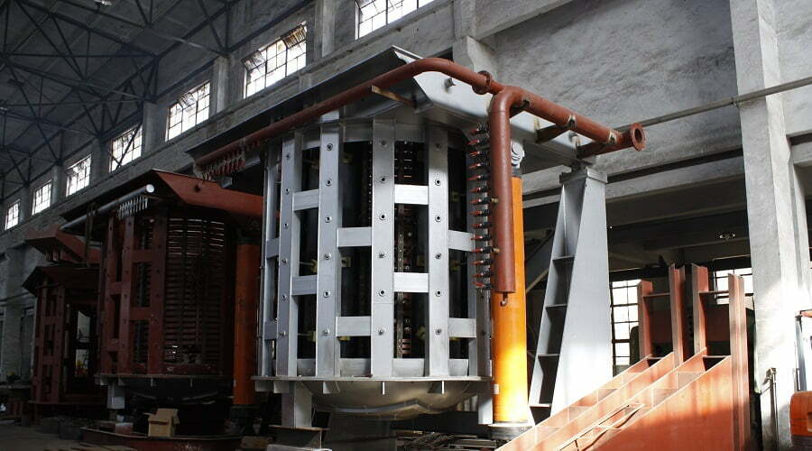 40ton induction furnace