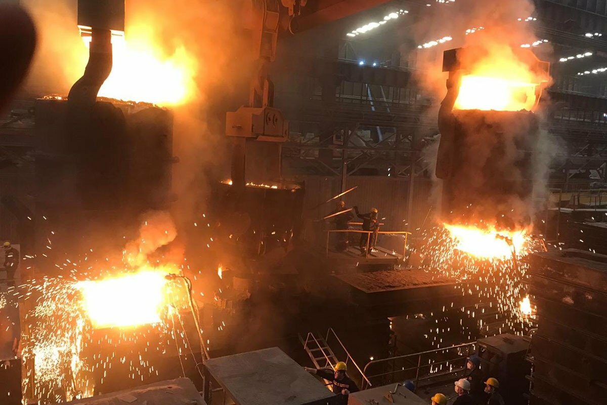 electric arc furnace VS ladle furnace