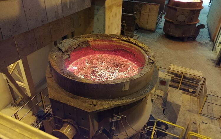 induction ladle refining furnace