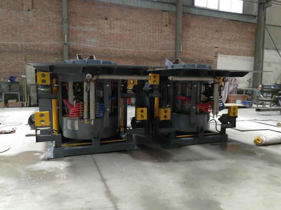 induction furnace for steel melting
